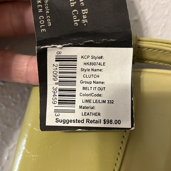 Kenneth Cole All Leather Clutch - Picture 6 of 6